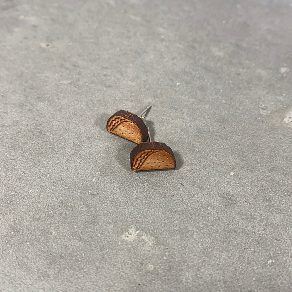 Taco Stud Earrings